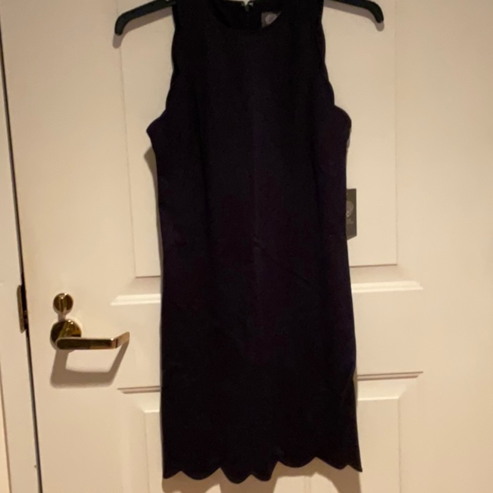 NWT Vince Camuto navy sleeveless dress